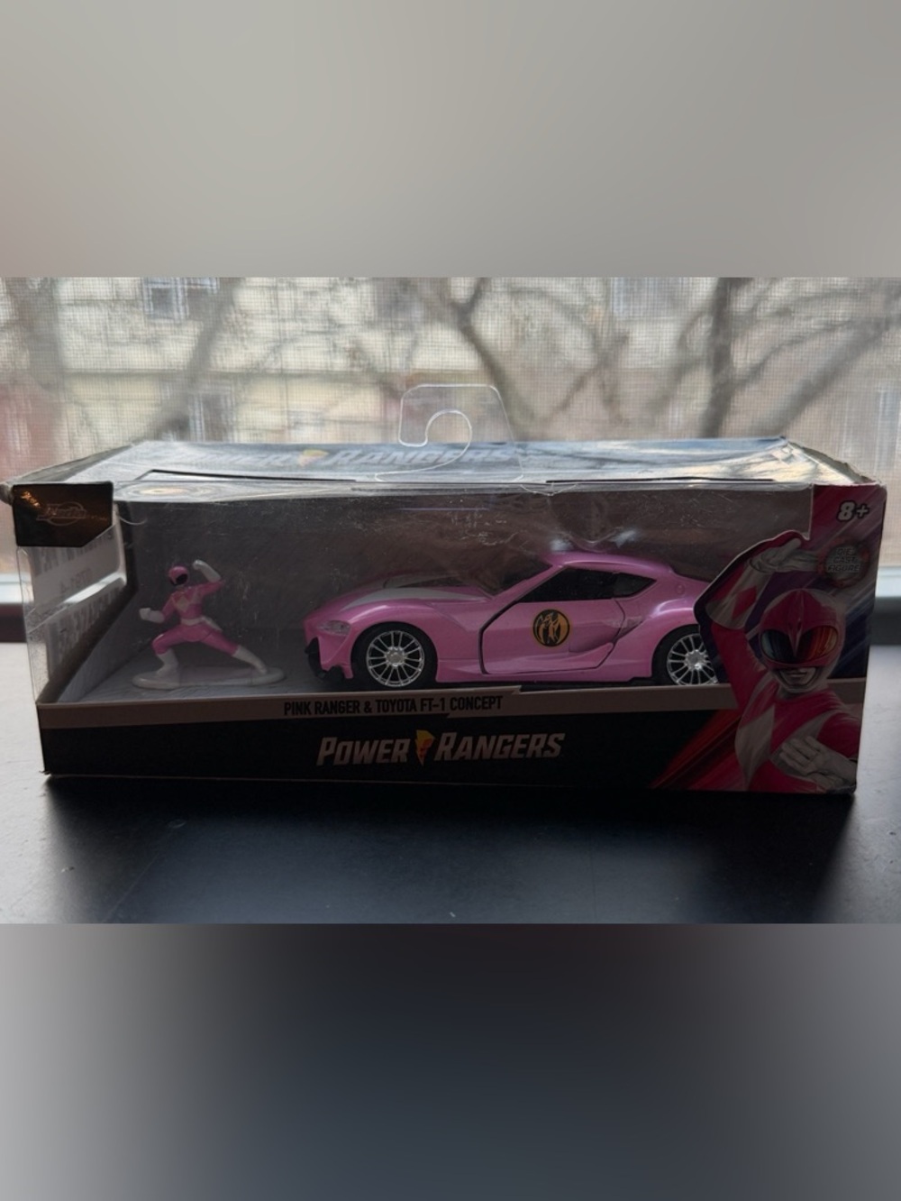 Power Ranger Pink Toyota FT-1 Concept Toy Car